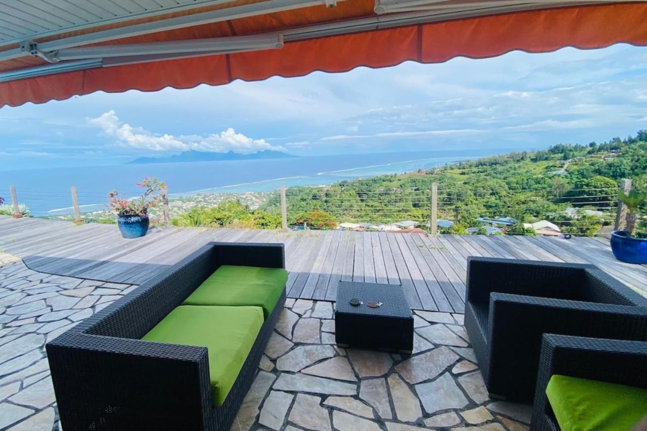 Villa Bounty Amazing Ocean View Punaauia  Bagian luar foto