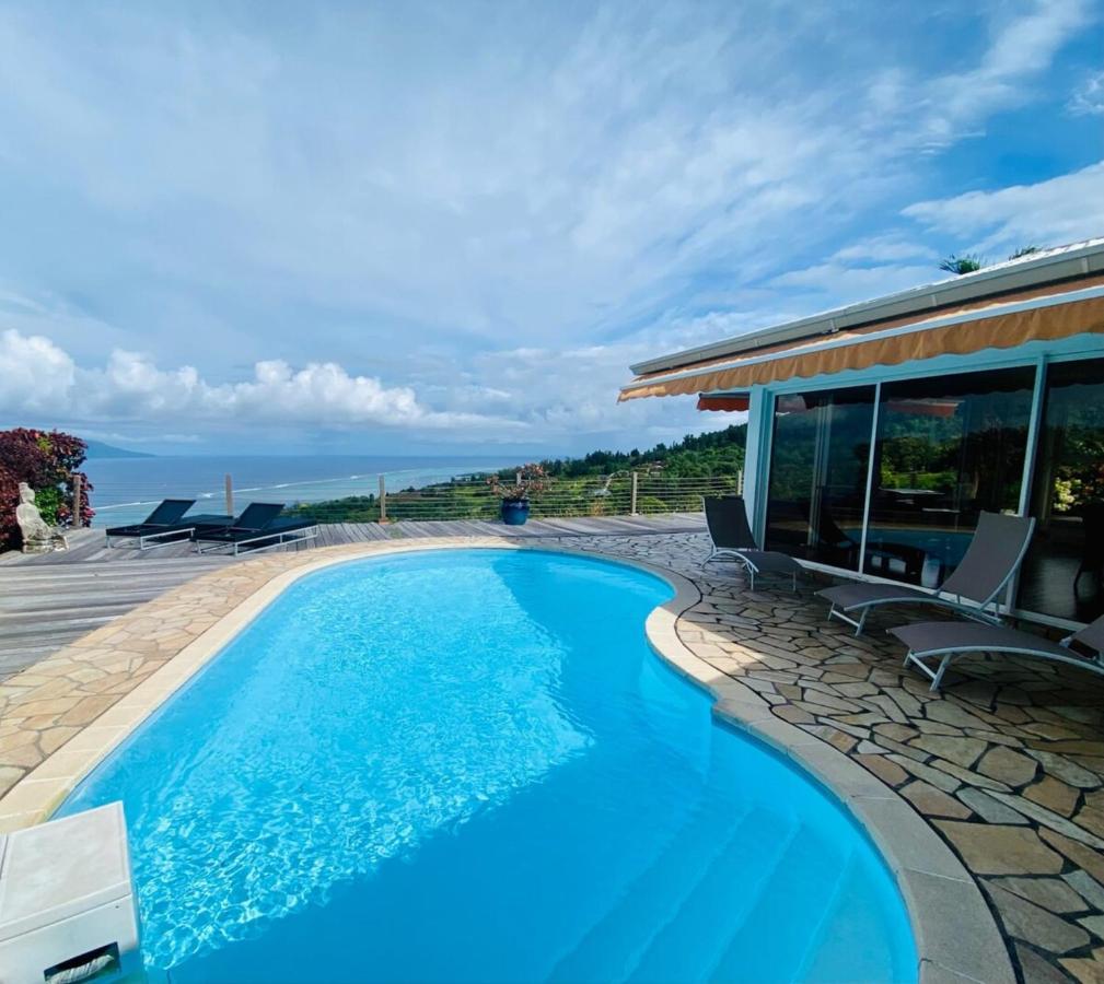 Villa Bounty Amazing Ocean View Punaauia  Bagian luar foto